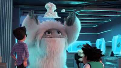 It's strawberries,
wearing a hat, - Abominable and the Invisible City