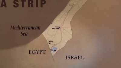 Its suburbs were
the first areas attacked, - Killing Gaza