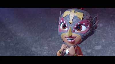 It's such a great honor to fight you,
Mr. Bear Killah! - Maya and the Three