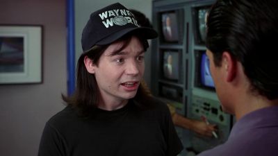 It's sucking my will to live - Wayne's World
