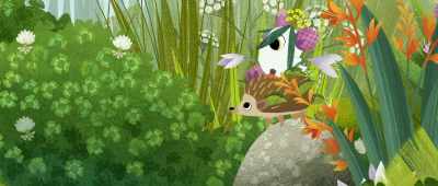 It's super Baba
to the rescue. - Puffin Rock and the New Friends