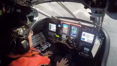 Its takeoff speed is
a blistering 27 miles
per hour. - Tales From The Explorers Club