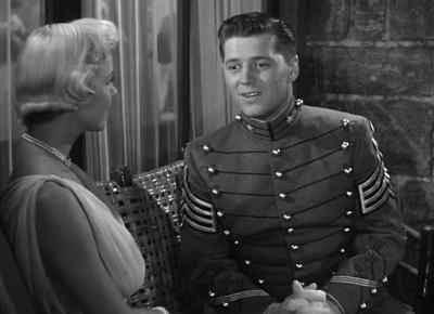 It's Tarzan up to one of his tricks. - The West Point Story