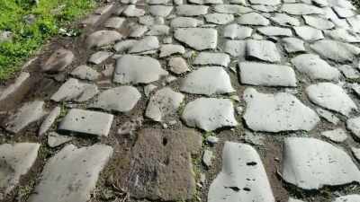It's as technologically advanced a road - Ancient Engineering