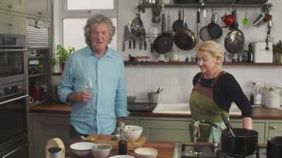 It's ten past 9:00
in the morning. - James May: Oh Cook!