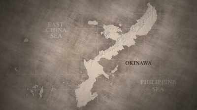 Its terrain features craggy
clusters of small mountains, - The Pacific War in Color