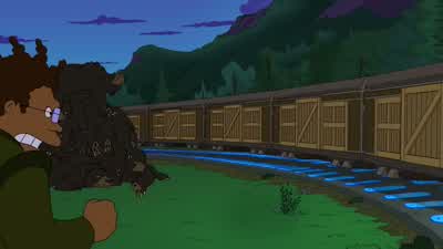 It's the 7:38! - Futurama