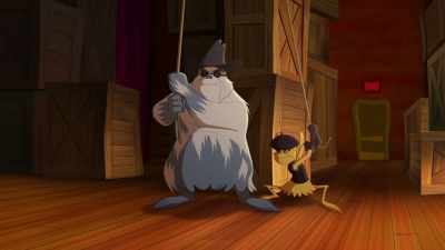 It's the BADGUYS,
McWinkle and Gluntz! - Green Eggs and Ham