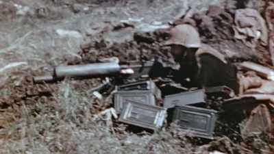 IT'S THE BIGGEST BANZAI
ATTACK OF THE PACIFIC WAR. - The Pacific War in Color