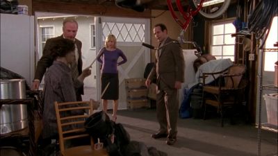 It's the egg-eating
robot from the Museum. - Monk
