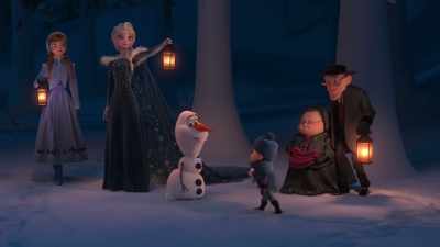  ♪ It's the family
 that we've made - Olaf's Frozen Adventure