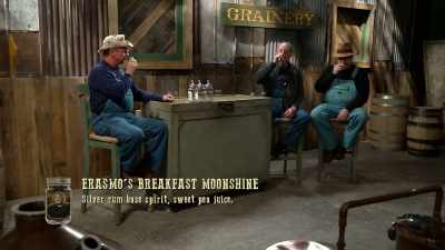 It's the first time I smelt
sweet pea moonshine. - Moonshiners: Master Distiller