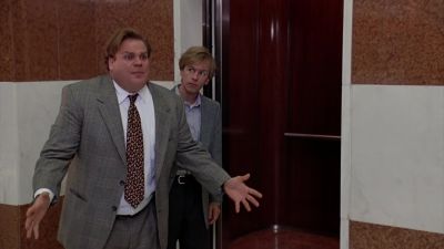 It's the guy who robbed the bank - Tommy Boy