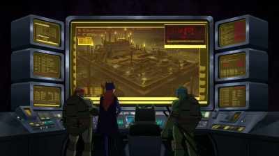 It's where the Joker was created
when he fell into a vat of, - Batman vs Teenage Mutant Ninja Turtles