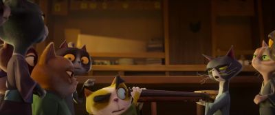 It's the latest thing It's called a gun - Paws of Fury: The Legend of Hank