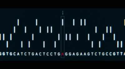 It's the letter A
changed to a letter T. - Human Nature