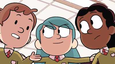 -It's the one with the nose.
-But it's so small. - Hilda