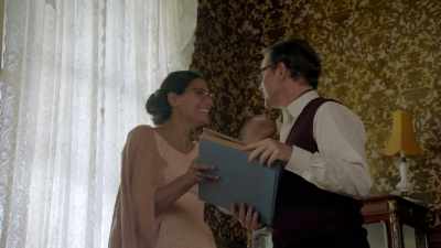 -It's the phone!
-[ Ringing continues ] - Ms Fisher's Modern Murder Mysteries