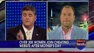 - It's the same argument
you could make and then say, - The Ashley Madison Affair