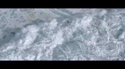 It's the second
time that we ever - 100 Foot Wave