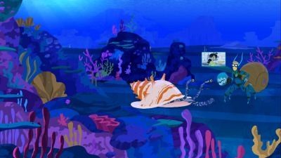 It's the snail that actually
created the shell. - Wild Kratts