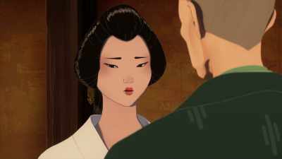 It's the window or the knife.
Or wait for an obi. [sighs] - BLUE EYE SAMURAI