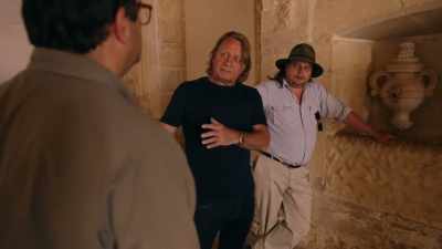 IT'S THEATRICAL
AND DESIGNED TO INTIMIDATE - Lost Relics of the Knights Templar