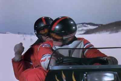 It's them!
They're gainin' on us! - Snowball Express