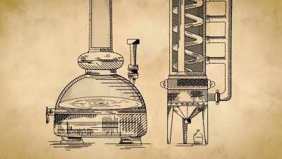 It's then distilled
a second time, - Neat: The Story of Bourbon
