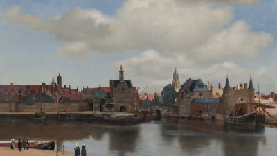 It's there,
but there's water in between us - Vermeer: The Greatest Exhibition