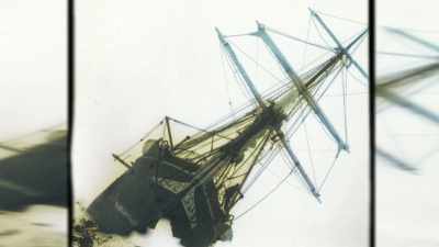 Its timbers groan
and snap from the strain... - Tales From The Explorers Club