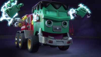 It's time to Activate Ladder Arms! - Mighty Monsterwheelies
