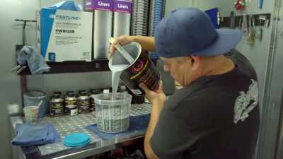 It's time to get down and put
some primer on the Chevy II. - Shorty's Dream Shop