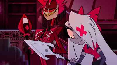 It's time I remind everyone
why I am here. - Hazbin Hotel