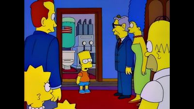 It's time for me to bend over - The Simpsons