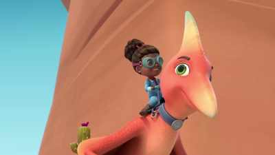 It's time for some
high-flying distraction action! - Dino Ranch