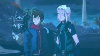 It's too dangerous.
We have to wait until sunrise. - The Dragon Prince