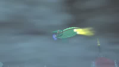 It's too foggy. - Futurama