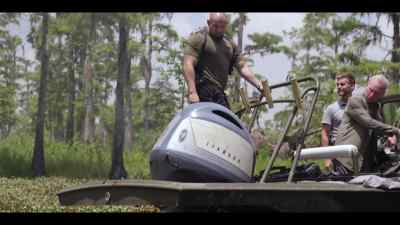 It's too shallow for the outboard. - National Treasure: Edge of History