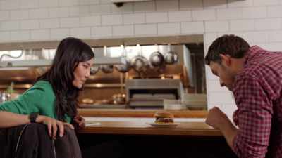 It's topped with a
whipped Gorgonzola, - The Love Club: Sydney’s Journey