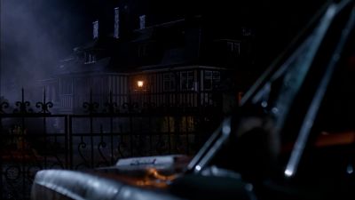 It's totally dark.
I can't see inside. - Supernatural