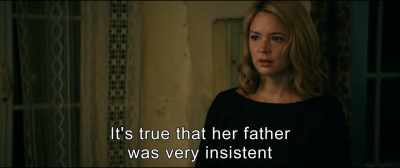 It's true that her father
was very insistent. - An Impossible Love