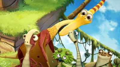 It's true. If Giganto hadn't
busted through those trees, - Gigantosaurus