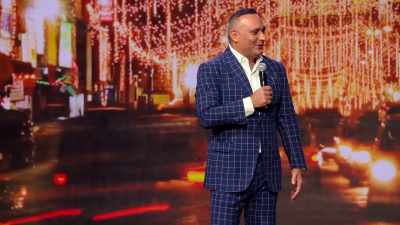 It's true, it was cold in
there too, you know, I just-- - Russell Peters: Deported