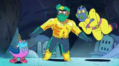 It's true. It was much easier to
rob people when there was water. - Aquaman: King of Atlantis