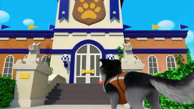 It's true. Up until
the day I joined the K-9 Team, - The Chicken Squad