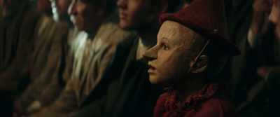 - It's true! What's your name?
- Pinocchio. - Pinocchio