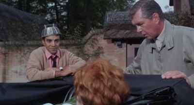 It's trying to leave her
and get through to you. - They Came from Beyond Space