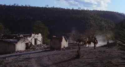 It's two days' ride
to Empire City. - Cattle Annie and Little Britches