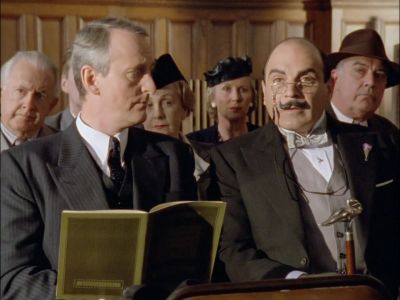- It's, uh, with you, sir. - Agatha Christie's Poirot